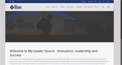 Desktop Screenshot of myleadersource.com