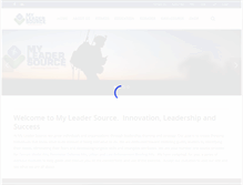Tablet Screenshot of myleadersource.com